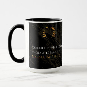 Marcus Aurelius's Truth: Shaping Life Mug
