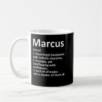 MARCUS Definition Personalized Name Funny Birthday