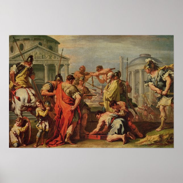 Marcus Furius Camillus  and Brennus Poster (Front)