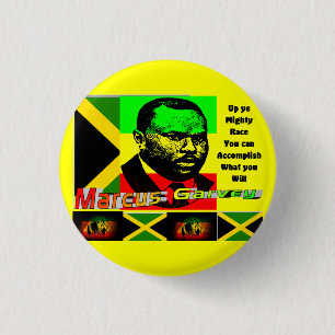 Marcus garvey 1 inch round button
