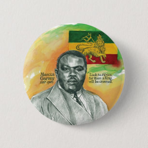 Marcus-Garvey 2 Inch Round Button