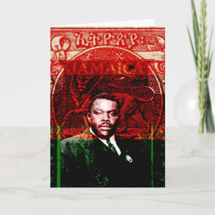 Marcus Garvey Greeting Card