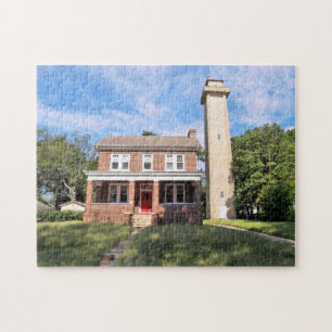 Marcus Hook Range Lighthouse Delaware Puzzle