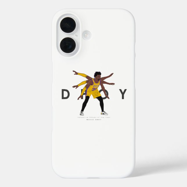 Marcus Smart DPOY | Los Angeles Lakers Case-Mate iPhone Case (Back)