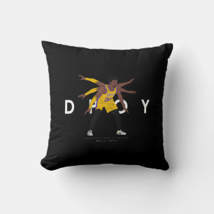 Marcus Smart DPOY   Los Angeles Lakers Throw Pillow