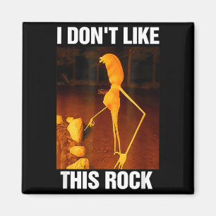 Marcus The Worm Meme Robert I Don't Like This Rock Magnet