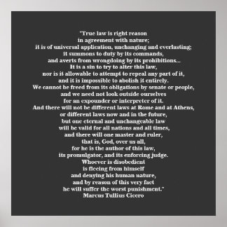 Marcus Tullius Cicero  POSTER