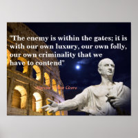 Marcus Tullius Cicero Quote On The Enemy