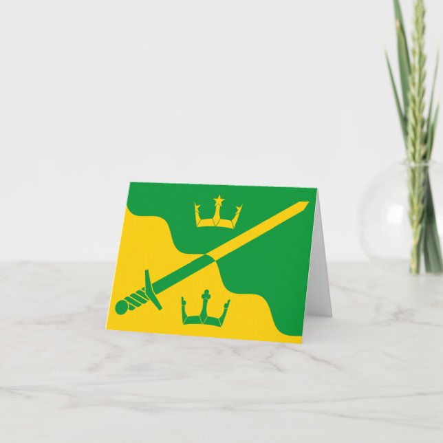 Marden flag card (Front)
