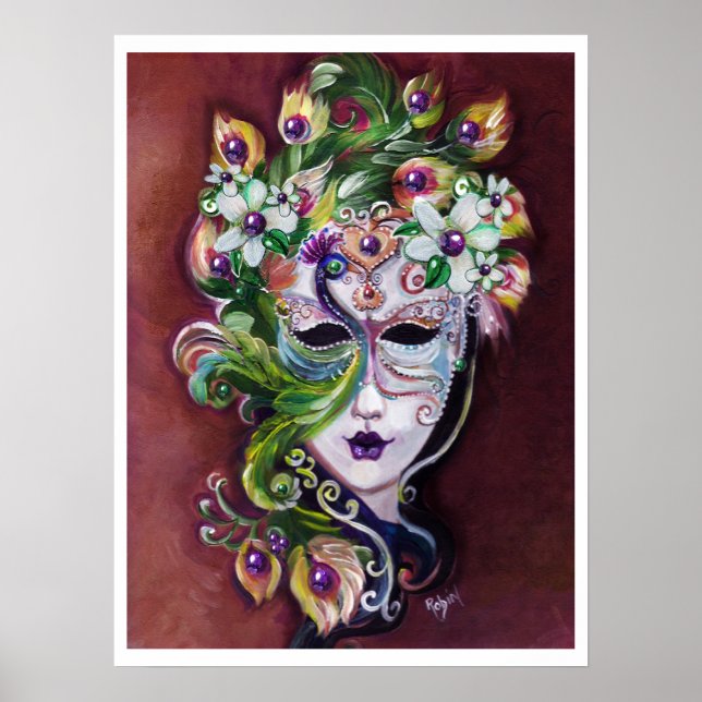 Mardi Gra La La Poster (Devant)