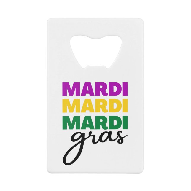 Mardi Gras (Devant)