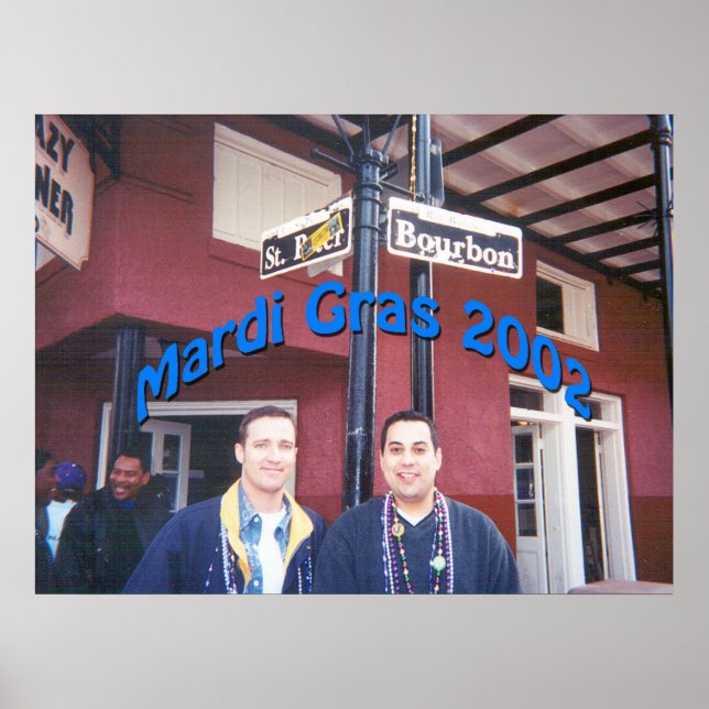 Mardi Gras 2002 Poster (Front)