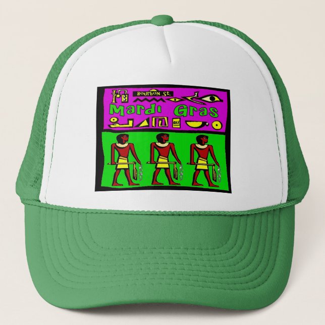 MArdi Gras  2007 Trucker Hat (Front)