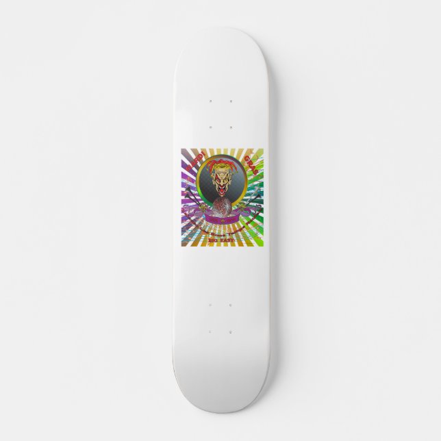 Mardi-Gras-2011 The Joker-1 Skateboard (Front)