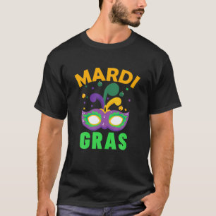 Mardi Gras 2022 Mask Carnival T-Shirt