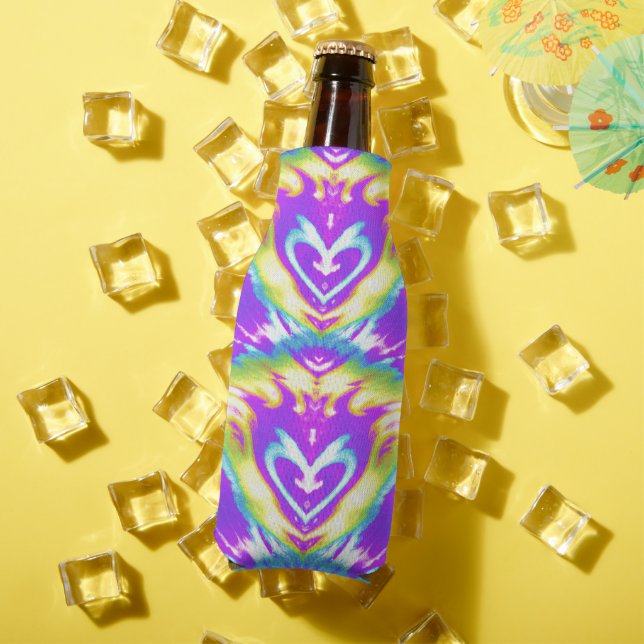 Mardi Gras 2023 Flamboyant Masquerade Celebration  Bottle Cooler (In Situ Summer)