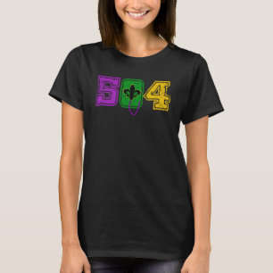 Mardi Gras 2023 New Orleans 504 Louisiana Mardi G T-Shirt