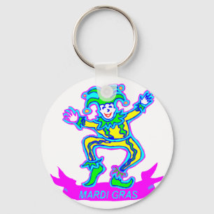 Mardi Gras 2 Keychain