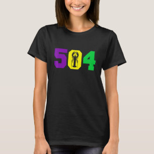 Mardi Gras 504 Crawfish Funny Lovers Festival Outf T-Shirt