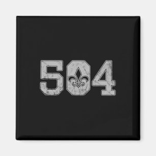 Mardi Gras 504 T Shirt Nola New Orleans Louisiana  Magnet