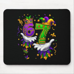 Mardi Gras 67 Funny Meme Mouse Pad