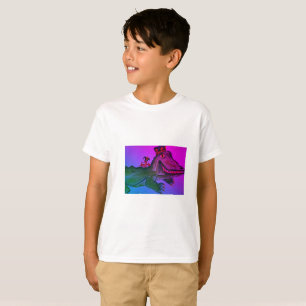 Mardi Gras Alligator with Crawfish T-Shirt