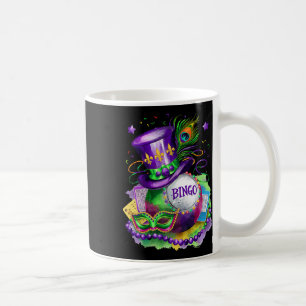 Mardi Gras And Bingo Perfect Mix Costume Festival Coffee Mug