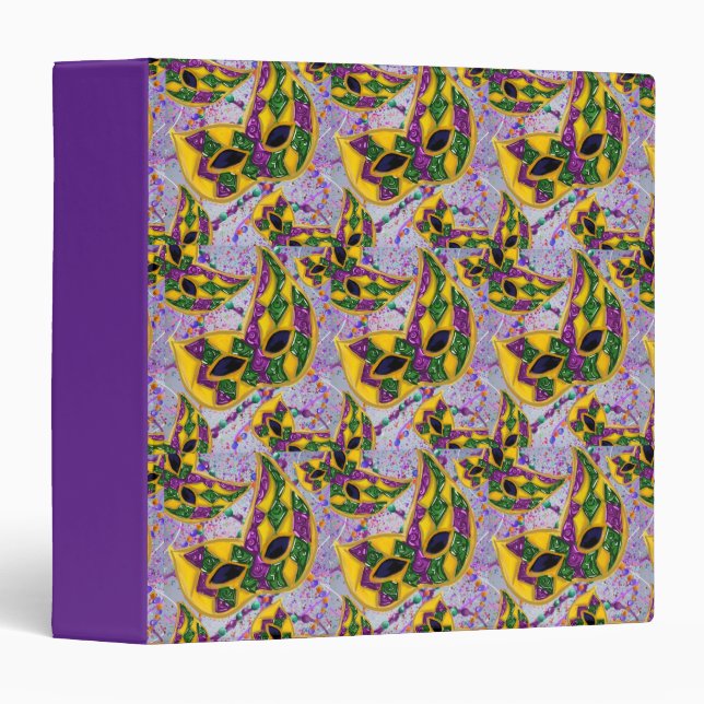 MARDI GRAS ART    BINDER (Front/Spine)