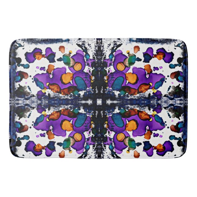 Mardi Gras Bath Mat (Front)