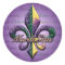 Mardi Gras bead Fleur de lis 2