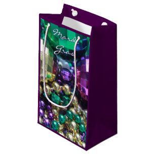 Mardi Gras Beads Fête Favoriser Sacs Cadeaux