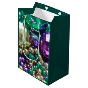 Mardi Gras Beads Fête Favoriser Sacs Cadeaux