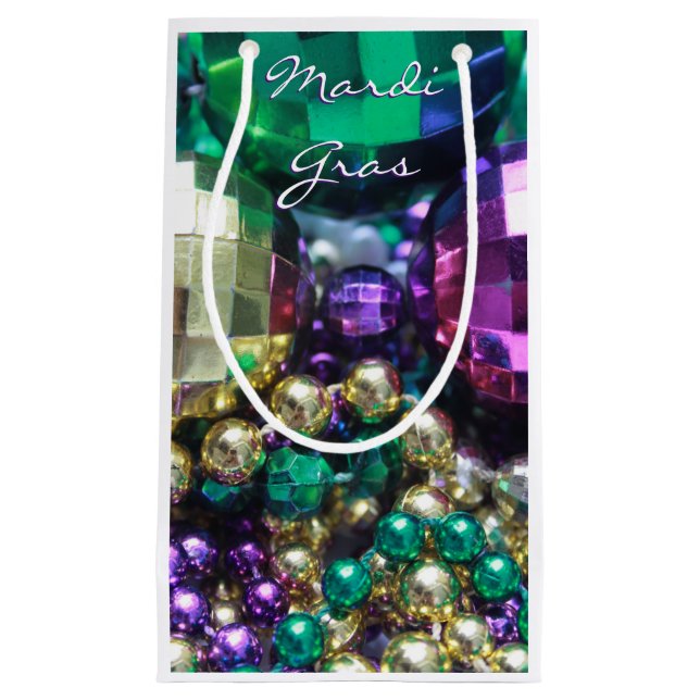 Mardi Gras Beads Fête Favoriser Sacs Cadeaux (Devant)