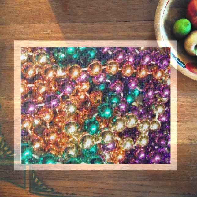 Mardi Gras Beads Jigsaw Puzzle (Creator Uploaded)