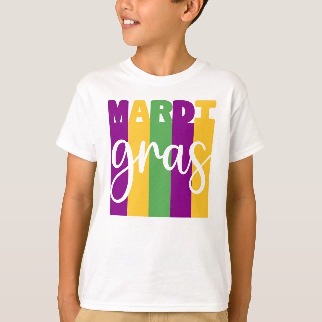 Mardi gras Boys' T-Shirt (Front)
