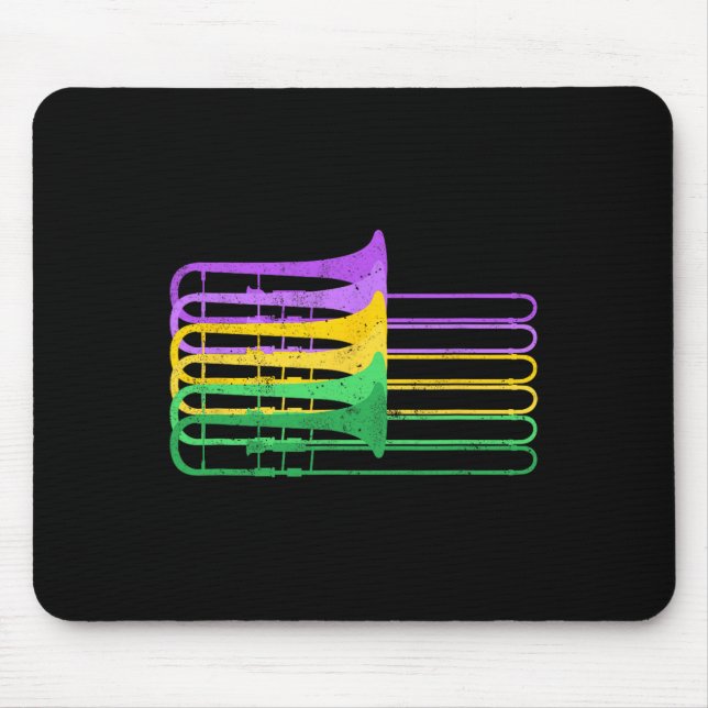 Mardi Gras Br Trombone Marching Orchestra  Mouse Pad (Front)