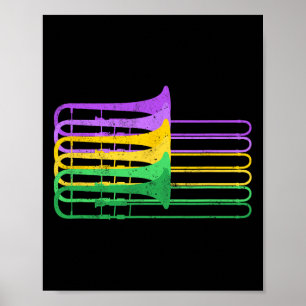 Mardi Gras Br Trombone Marching Orchestra  Poster