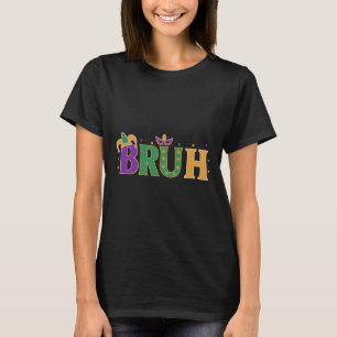 Mardi Gras Bruh Shirt Boys Mardi Gras Kids Teens M