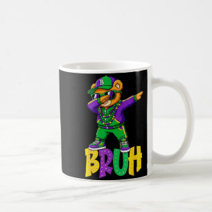 Mardi Gras Bruh Teddy Bear Hip Hop Boys Men New Or Coffee Mug