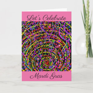 Mardi Gras Card