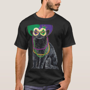 Mardi Gras Carnival Mask Cat New Orleans 2020 Fest T-Shirt
