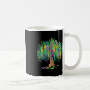 Mardi Gras Carnival Mexican Graphic Bead-tree Bour Coffee Mug