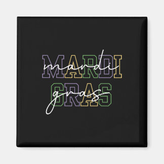 Mardi Gras Carnival New Orleans For Women  Magnet