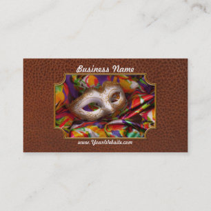 Mardi Gras - Celebrating Mardi Gras Business Card