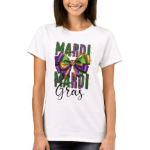 Mardi Gras Celebration Bow
