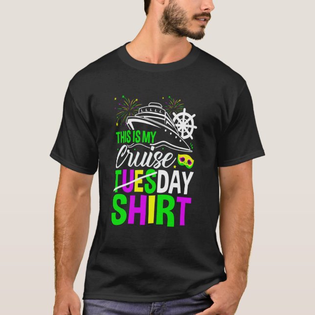Mardi Gras Celebrations parade Boat This is My Cru T-Shirt