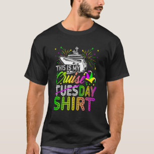 Mardi Gras Celebrations parade Boat This is My Cru T-Shirt