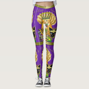 Mardi Gras Claude Leggings