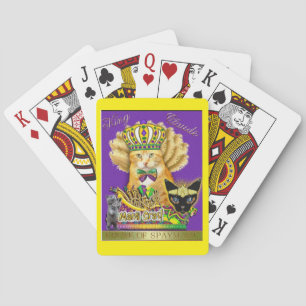 Mardi Gras Claude Playing Cards