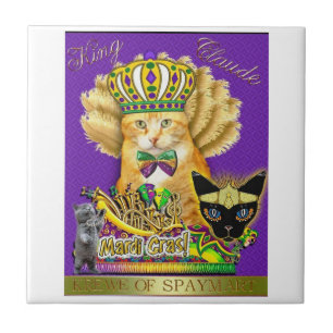 Mardi Gras Claude Tile